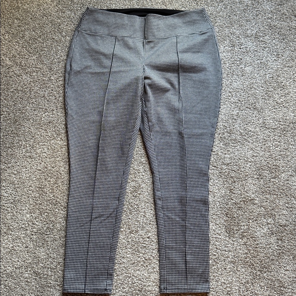 Apt. 9 Gray Textured Skinny Pants